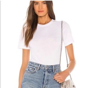 GRLFRND | Revolve White Tee Thong Bodysuit